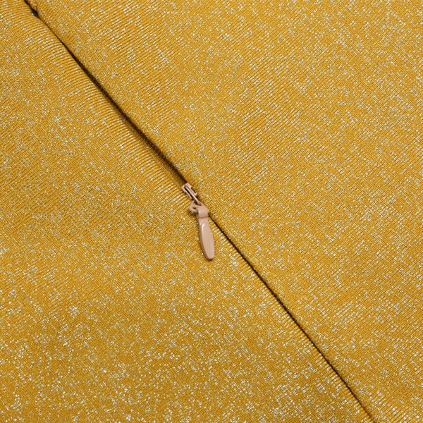 Gold Glitter Evening Dress Prom Fringe Jumpsuit