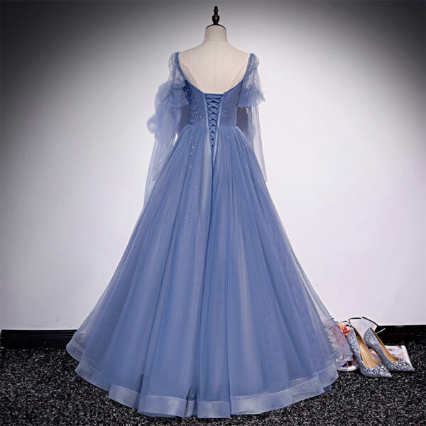 Banquet Evening Dress Dress Women's, Blue Long Dress