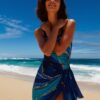 Slimming Retro Print One-Piece Fashionable Sexy Swimsuit For Women