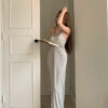 Summer Thin Dress Elegant Sleeveless