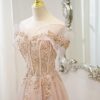 Off-shoulder Host Banquet Evening Dress