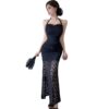 Pure Desire Style Lace Halter Dress Female Summer Light Luxury