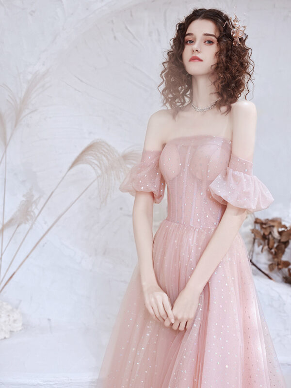 One-shoulder Evening Dress Skirt Female Fairy Birthday Long High-end Texture Banquet Ladies