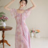 Waistband Tea Break Elegant Luxury Dress