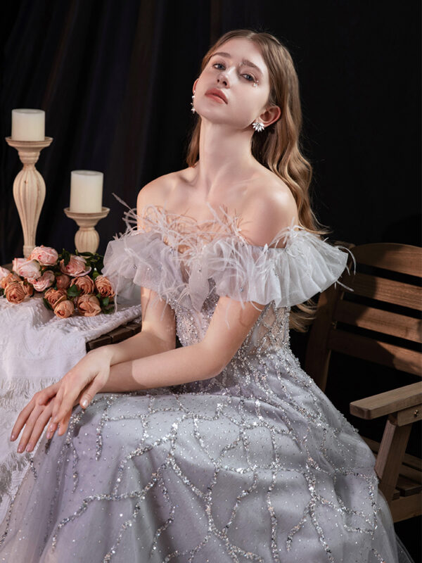 Fashion Bride Evening Dress Summer Girl