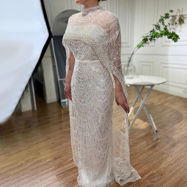 Pearl Light Luxury Trailing Dress Temperament Costume