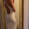 White Slouch Backless Bodycon Dress