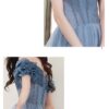 French Evening Dress Women's Off Shoulder