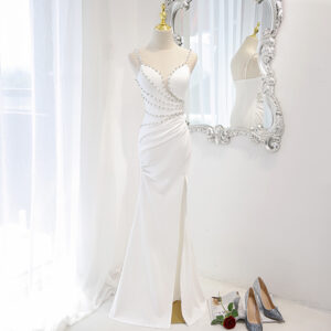 Celebrity Light Luxury Niche High-end Fishtail Dress Host