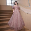 Women's Temperament Fashion Host Evening Dress
