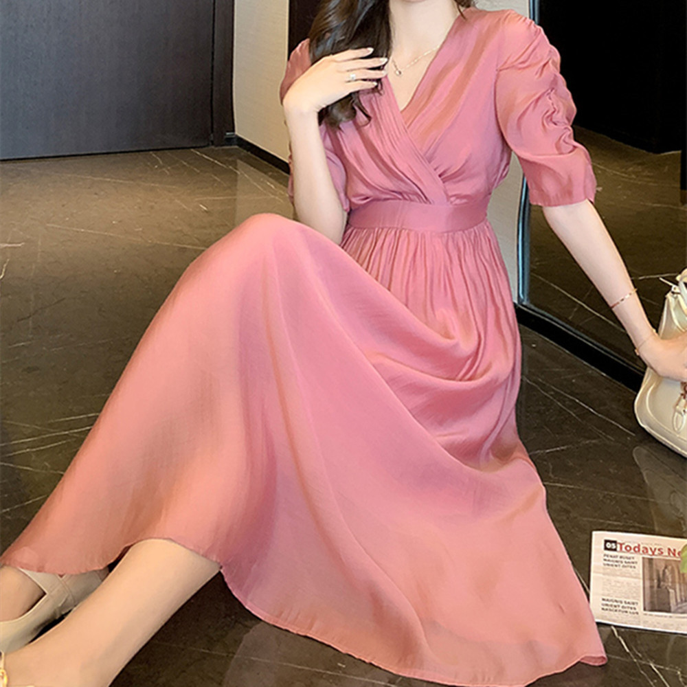 womens-luxury-french-tea-break-v-neck-dress