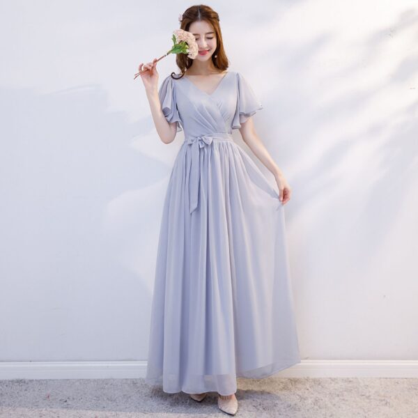 Slim-fit Slimming Bridesmaid Dress Winter Sisters Dress Bridesmaid Dress