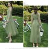 Off-shoulder Bridesmaid Group Evening Dress Host's Dress Women