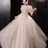 New Birthday Banquet Party Elegant Socialite Host Fairy Slim Evening Dress For Women