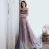 The Banquet Evening Dress Is Purple Dreamy And Long