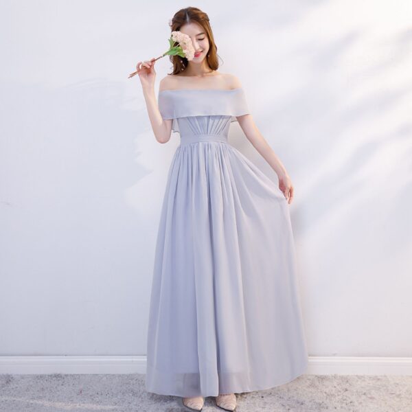 Slim-fit Slimming Bridesmaid Dress Winter Sisters Dress Bridesmaid Dress