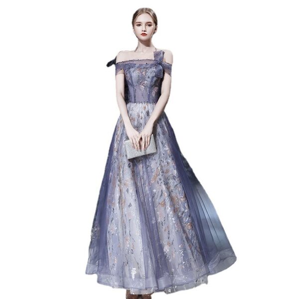 Annual Meeting Beaded Evening Dress