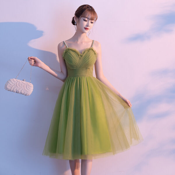 Banquet Evening Women's Light Luxury Small Bridesmaid Dress