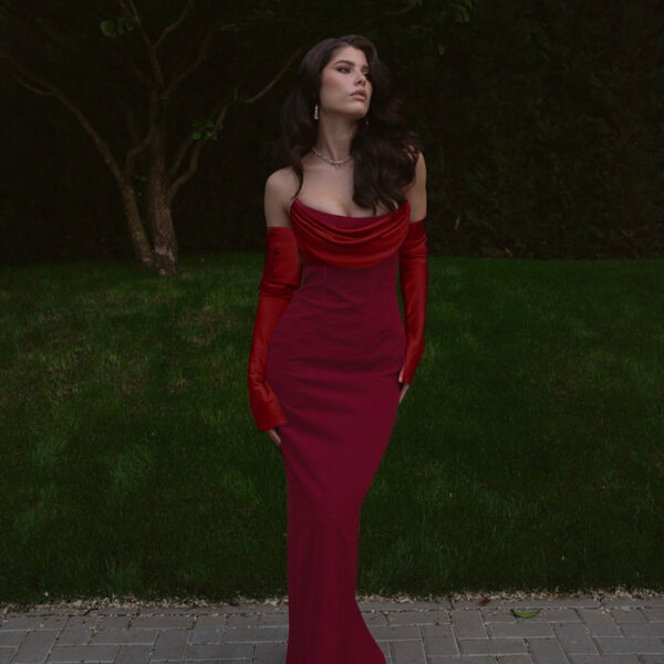 Women's Luxury Slim-Fit Formal Dress