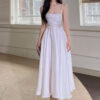 Women's Satin French Light Luxury Suspender Dress