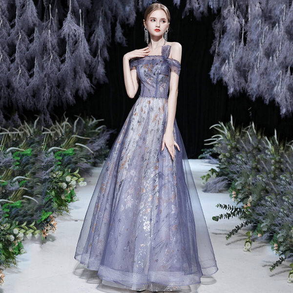 Annual Meeting Beaded Evening Dress