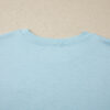 Beau Blue Plus Size Patriotic Bow Patchwork Graphic T-Shirt