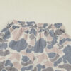 Multicolour Camouflage Loose Tee Drawstring Shorts 2pcs Outfit