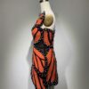 Fashionable irregular patchwork elegant beaded tight mini dress
