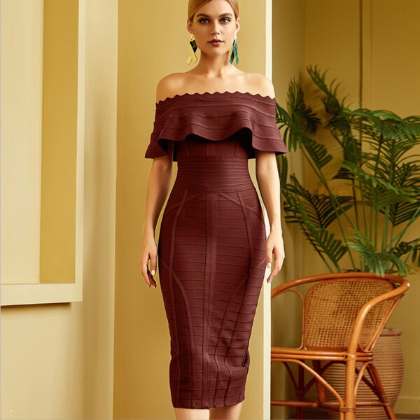 New Slim Bandage Dress Evening Dress