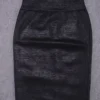 Hot stamping bandage skirt half skirt high waist tight fitting and hip wrapping