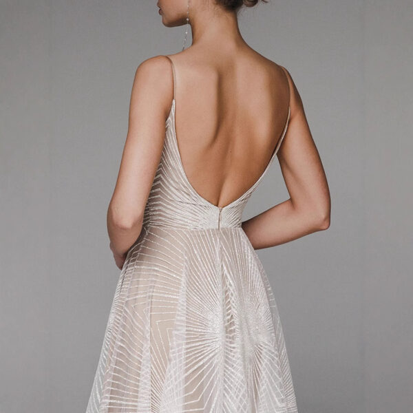 Sexy Strapless Embroidered Sleeveless Dress Evening Gown