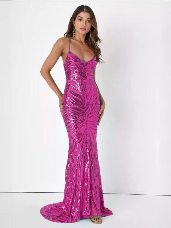 Women's Party Sequined Sexy Dress