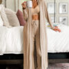 101729477-5b926a8dc0de8b24.jpg Black Split Long Cardigan and Skinny Pants Lounge Set
