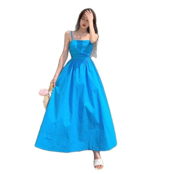 Strap Long Dress for Women, Beach Vacation Dress