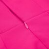 Chic Summer Dresses Women Sexy Square Collar Hot Pink Slip Mini Dress