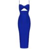 New Sexy Slim Suspenders Ladies Cocktail Party Dress
