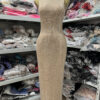 Shiny Diamond Micro-Sexy Halter Sleeveless Casual Beaded Fitted Long Bodycon Party Dress