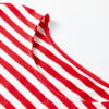 101728375-6a7b0cd5819d1b89.jpg Red Stripe Drop Shoulder Long Sleeve Top Lounge Pants 2pcs Set