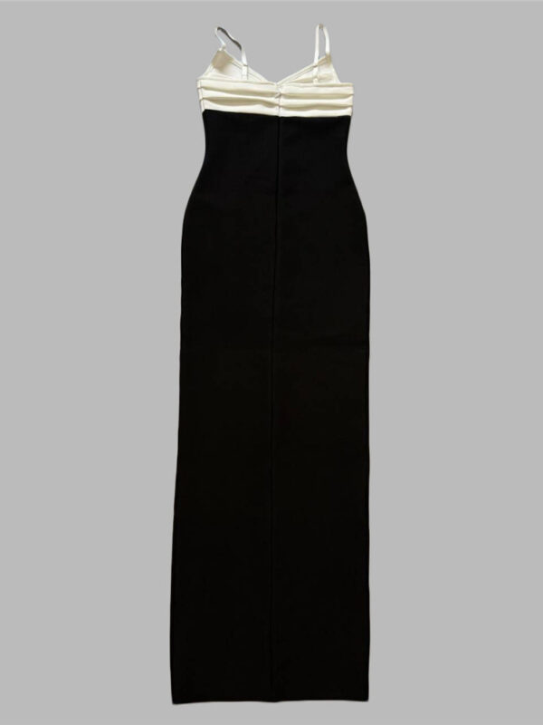 Celebrity Fashion Sexy Sleeveless V-Neck Bodycon Mini Bandage Dress