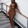 New Sexy Slim Suspenders Ladies Cocktail Party Dress