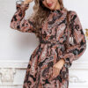 Elegant Puff Sleeve Dress for Women