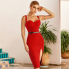 High Waist Nightclub Slim Bandage Skirt Evening Dress