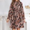 Elegant Puff Sleeve Dress for Women