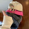 Rose Red Bow Knot Patchwork Washed Adjustable Baseball Cap