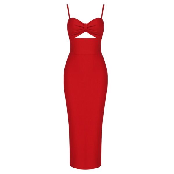 New Sexy Slim Suspenders Ladies Cocktail Party Dress