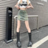 High-Waisted Bodycon A-Line Pencil Skirt
