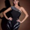 Bandage Dress High end Quality Heavy Industry Sewn Diamond Bandage Evening Dress