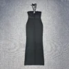 Strapless Luxury Diamond Elegant Celebrity Party Evening Dress