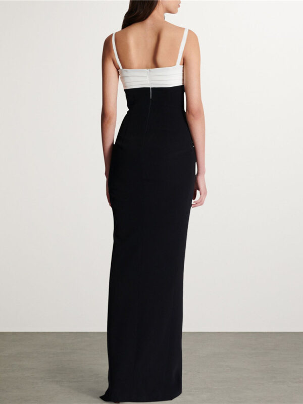Celebrity Fashion Sexy Sleeveless V-Neck Bodycon Mini Bandage Dress