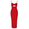 New Sexy Slim Suspenders Ladies Cocktail Party Dress